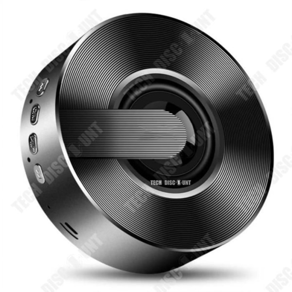 TD® Bluetooth-högtalare Röstmeddelande Bluetooth-anslutning Effektivt avstånd 10m Kraftfull högtalare Bärbar Extern metall