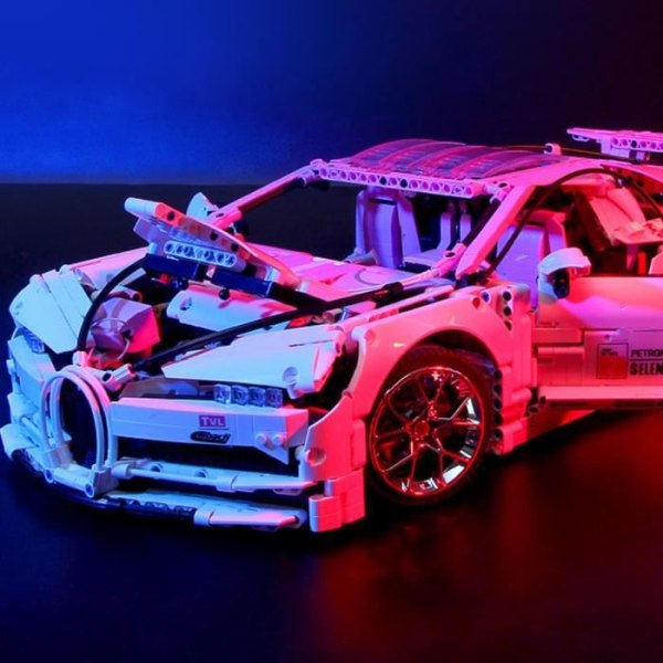 C® Car Series Supercar Model Technic Creator 42083 Building Block Kit Tegelleksak för pojke Julklappar