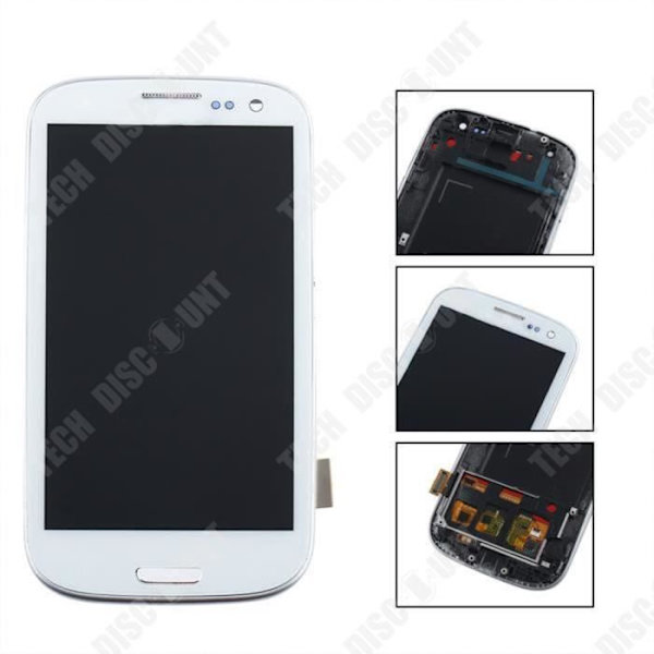 TD® Gäller Galaxy S3 skärmmontering LCD-skärm intern och extern integrerad skärm