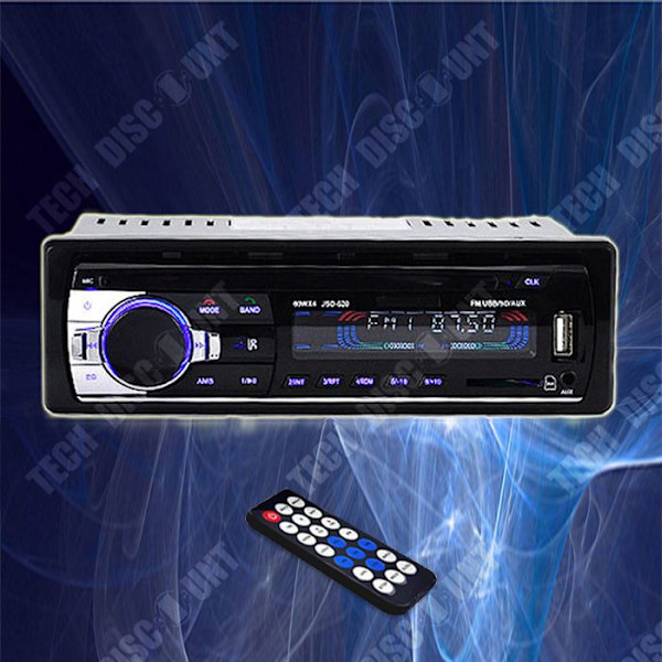 TD® Autoradio bluetooth mp3-soitin, Bluetooth-kortinlukija, Bluetooth-audiosoitin, puhelin. Sopii autoon, taksiin.