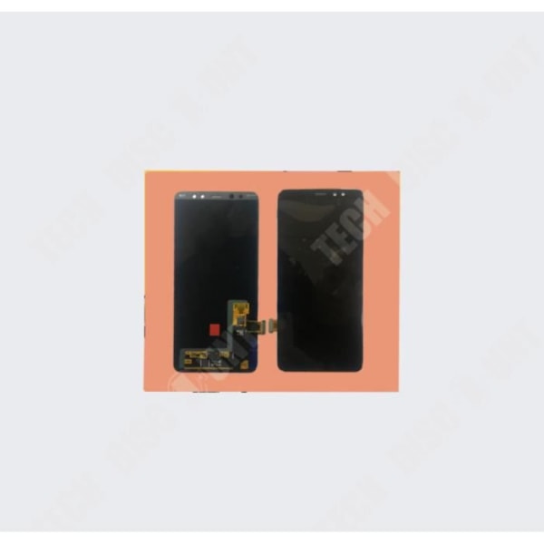 TD® Lämplig för Samsung A8 2018 skärmmontering pekskärm mobiltelefon skärmmontering LCD LCD