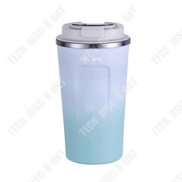 TD® kaffemugg 510ML 304 rostfritt stål frostad kaffemugg Termisk termisk mugg Varm och kall resemugg