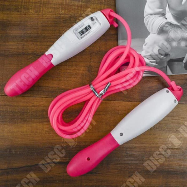 TD® Fitness Accessories - Styrketräning, Mekaniskt räknande hopprep för vuxna studenter Träningsutrustning - Rosa typ