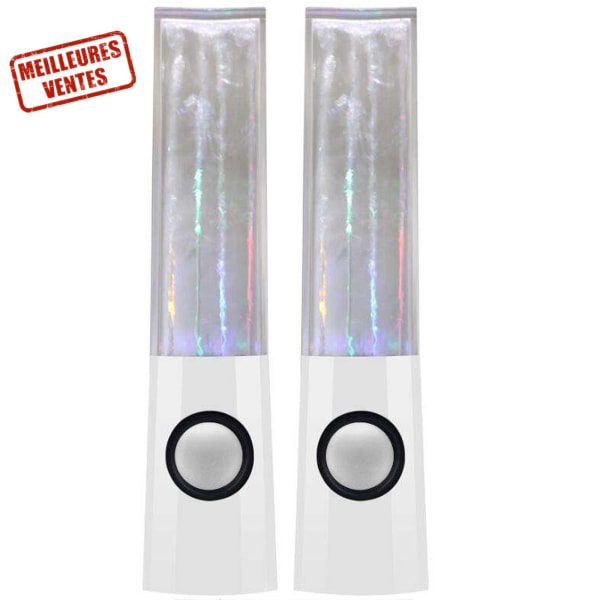 TD® VESIHEGEPYHIN KAIUTIN BLUETOOTH MP3 USB KANNETTAVA LED-VALAISU LED-KAIUTIN Handsfree-sarjan ja integroidun mikrofonin kanssa
