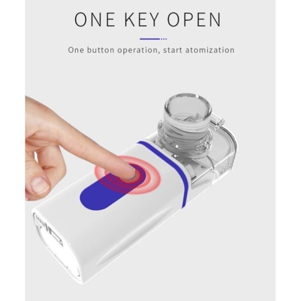 TD® Ultralyddamp Nebulizer Bærbar Nebulizer til Børn
