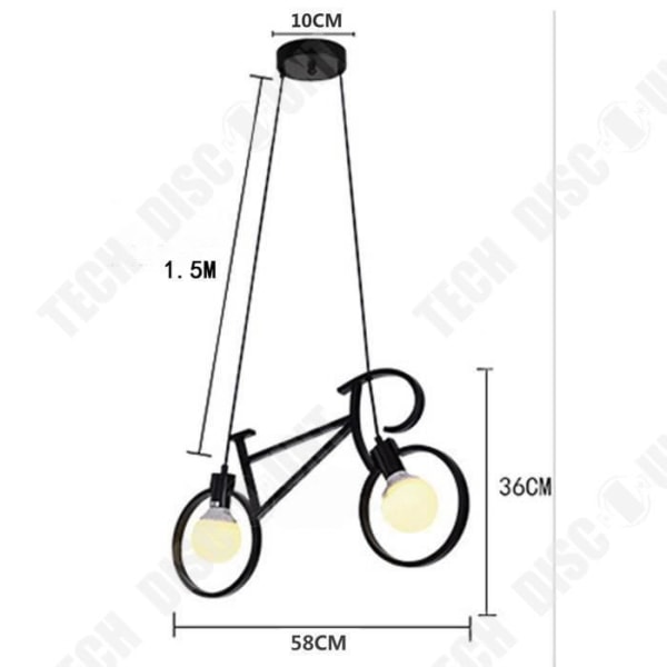 TD® Cykel ljuskrona belysning taklampa/Vintage dekoration/E27 lampa dekorativa lampor Vintage smidesjärn ljuskrona le