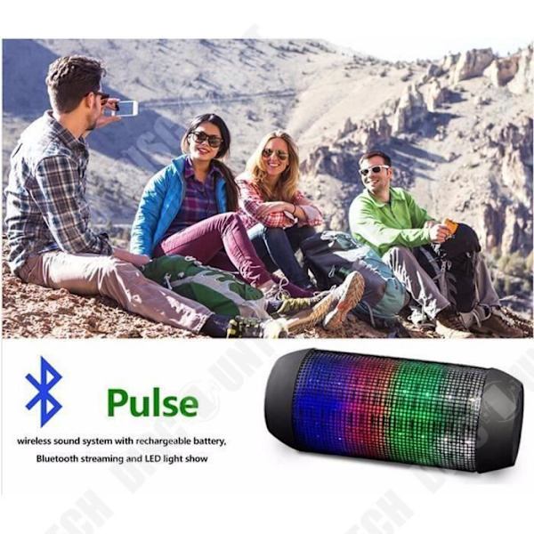 TD® Pulsed LED-högtalare / Lyktlampa-högtalare Bluetooth Electronics-Vit / Flerfärgad LED / Clear Fluid Sound