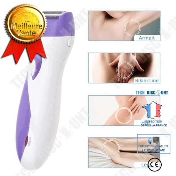 TD® Genopladeligt elektrisk epilator til kvinder model spænding velvære hårfjerning barbering tæt på huden blød enhed skønhedspleje