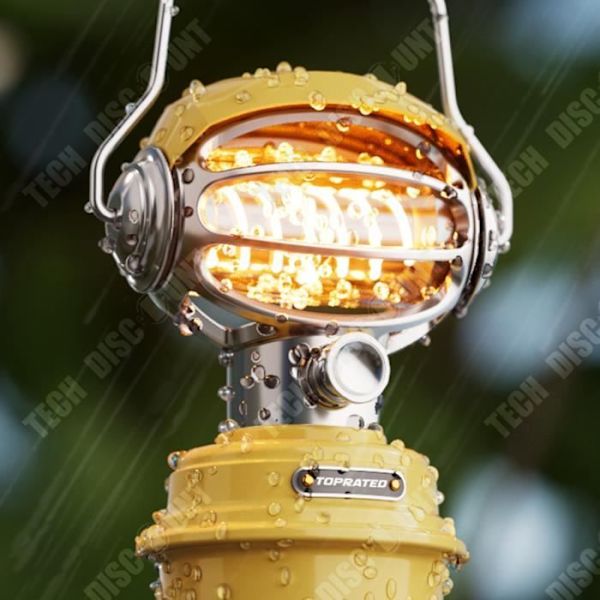 TD® Ladattava telttalamppu, säänkestävä ulkotelttalamppu, ladattava LED-lamppu, gradiation.