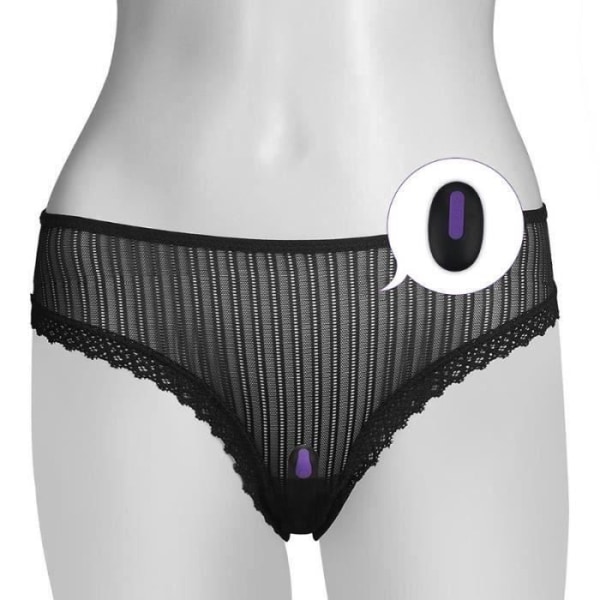 star-New Vibrerande Trosor 10 Funktioner Trådlös Fjärrkontroll Strap On Underkläder Vibrator för kvinnor Sexleksak 75x2cm