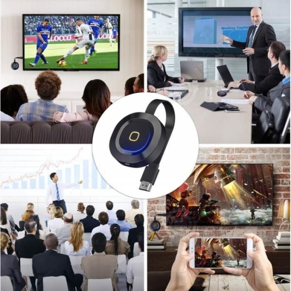 INN 5G trådlös enhet med samma skärm trådlös HDMI push skatt dubbel frekvens wifil anslutning TV-projektor skanningskod