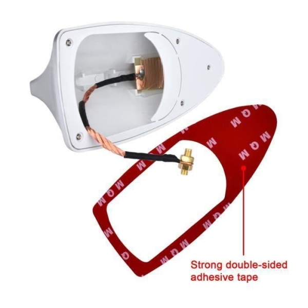 Lumiereholic Auton Antenna Yleinen 17cm Alumiininen Hai-Siivikka Antenna Voimakkaampi Hopea Silver <br></td></tr><tr><td>Vikt i