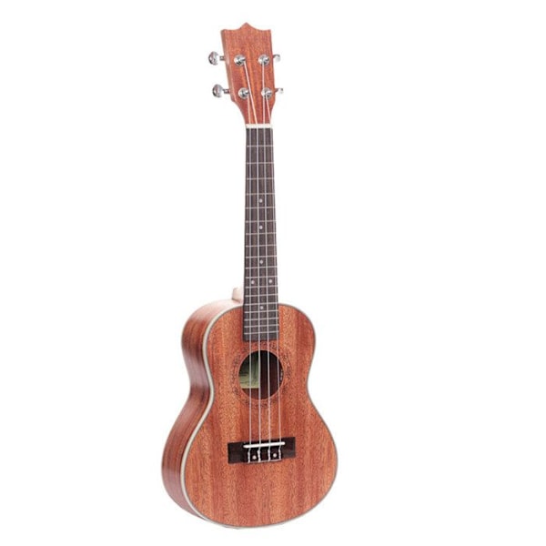 TD® liten gitarr 23 tums helt slutna knappar Nybörjare barngitarr Benvit, svart
