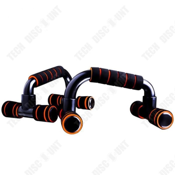 TD® Support push-up i H-formet, 2-farvet bomuldsmanchet i I-format, push-up ramme, brystøvelse, muskel push-up enhed