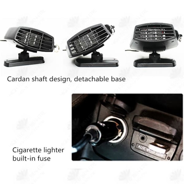 HTBE® Auton 12V Sähkölämmitin, monitoiminen lämmitys, suurinopeuksinen kuorma-auton talvilämmitin