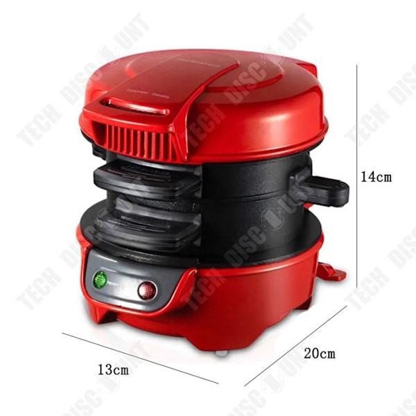 Hamburgermaskine Omeletmaskine Steak-sandwichmaskine Morgenmadsmaskine Burgerbrødsmaskine