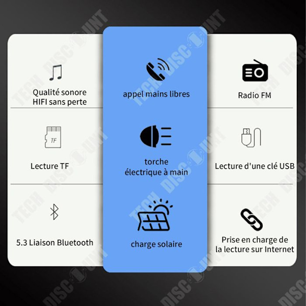 TD Bluetooth-kaiutin sininen langaton mini-kaiutin audio 5.3 Kannettavat kaiuttimet alkuperäisyys kompaktinen kaiutin
