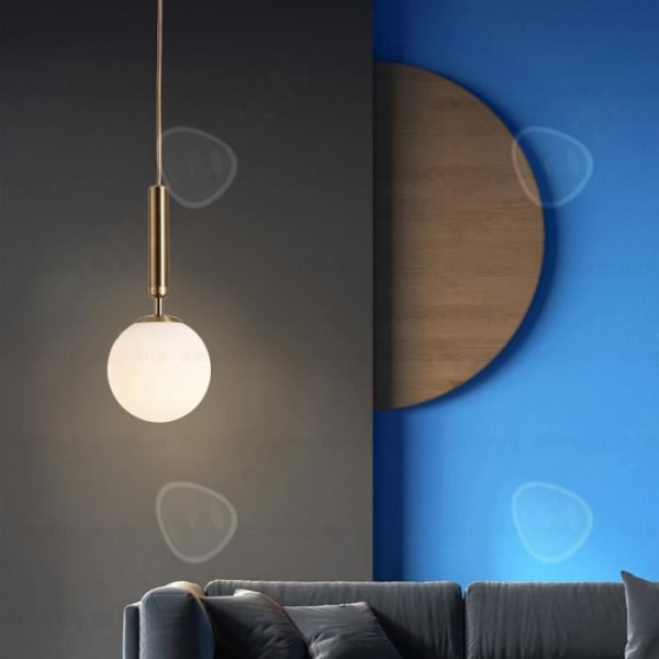 CONFO® Lille moderne minimalistisk glaslampe nordisk INS soveværelse natbord bar tælling spisestue