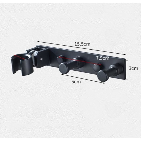 CONFO® Row Krok Klädställ Duschutrymme Aluminium Kreativa badrumshyllor Multifunktionell rörställ