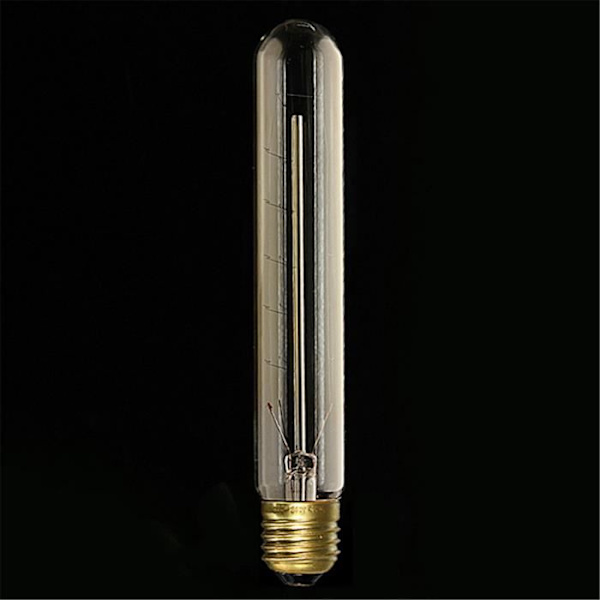 T30-185mm-E27 220v 40w Edison Bulb Tungsten Filament Lamp Retro Light