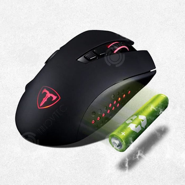 Trådløs gamingmus - INN - X11 - 4000DPI - RGB-baggrundsbelysning - 220 timers batterilevetid