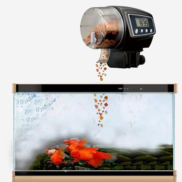 Elektrisk matdispenser - Bästa - Programmerbar - Svart - 30-80g - Utomhus svart