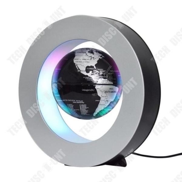 TD® Magnetic Levitation Globe TD® Four Inch Black Illuminated Creative Home Accessories