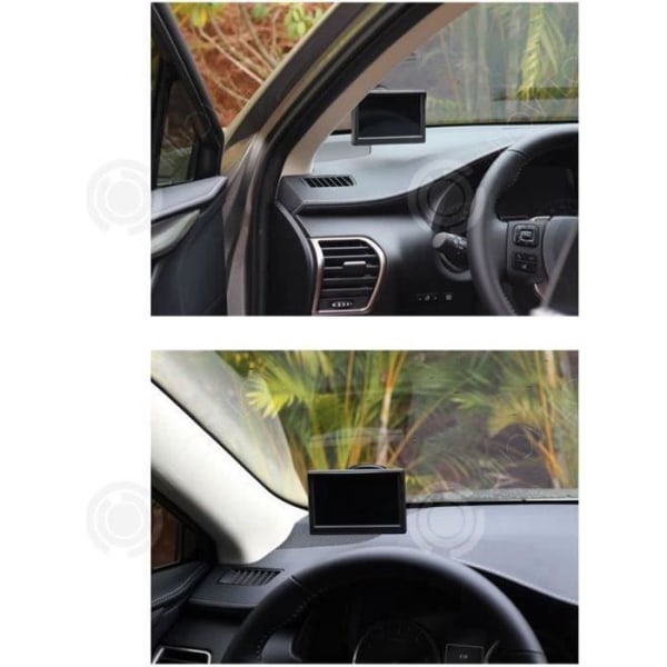INN® Car Camper Van Backup Camera Kit med skärmparkering Stor upplösning HD Night Vision trådlös lastbilsbil