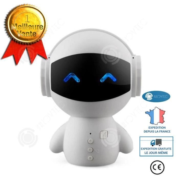 I® Robot Bluetooth Minihögtalare K Song Artifact Hem Trådlös Kreativa barnleksakspresent Personlig högtalare
