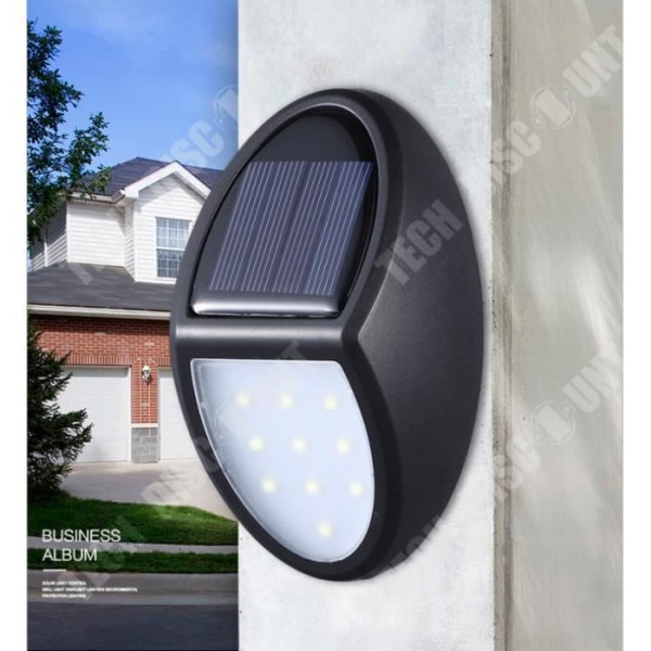 TD® kraftfullt solljus, soldrivet utomhusljus, 1000mAh, vattentät IP65 säkerhetslampa för trädgård, hem, uteplats