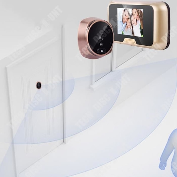 TD® 3,0 tommer ips LCD video dørklokke HD video elektronisk Judas anti-tyveri HD LCD skærm trådløs intelligent dørklokke
