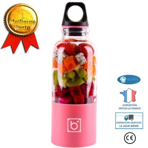 TD® fruktmixer smoothie shaker liten snabbpress fruktvisp juicemaskin minimixer milkshake originalpresent