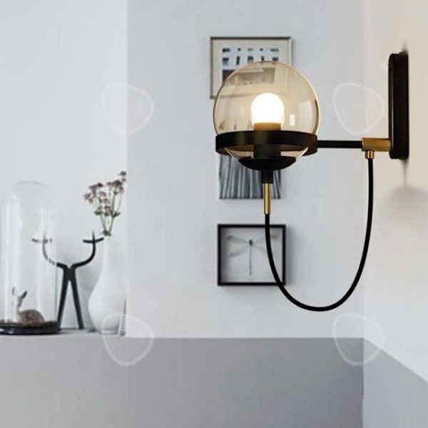 CONFO® Applique Glaskugle Nordisk Postmodern Klassisk Minimalisme Hovedgærde til Værelse Hotelgang Væglys