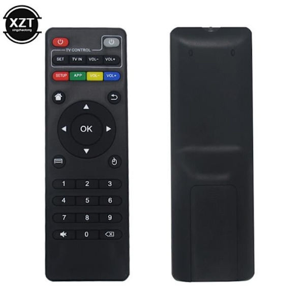 Erstatnings IR universel fjernbetjening til Android TV-boks H96 pro MAX-V88-MXQ-TX6-T95X-T95Z Plus-TX3 X96 [9D9C8F7]