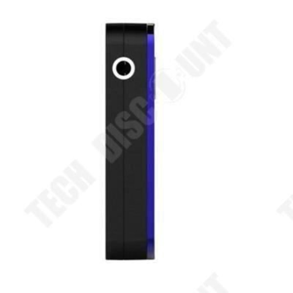 TD® trådlös bluetooth-högtalare stereoport lyssna media anslutna enheter musikspår färg svart stereo AUX-kabel