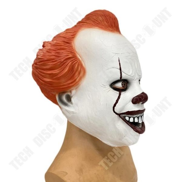 TD® Haamu Klovnin Lateksimaski Halloween-tapahtuma naamiaisjuhlat cosplay-klovni päähine vuorovaikutteisten fanien sanottavaksi