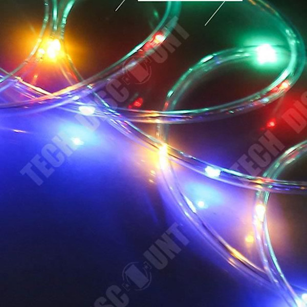 TD® 2*10M 100LED USB Led String Lights Vattentät sovrumsdekoration Utomhus String Lights (Flerfärgad)