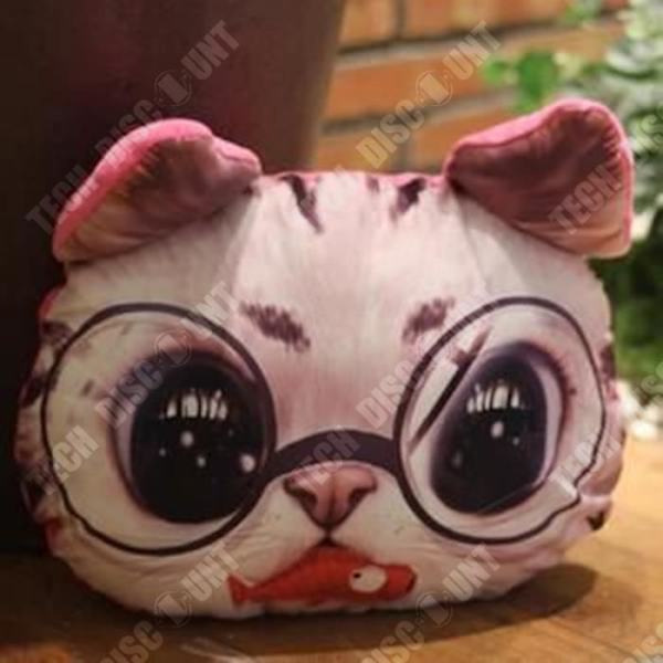 TD® mignon kat pudehus cushion hjem sofa siddeplads bil cartoon kat lur pude baby dukke cad