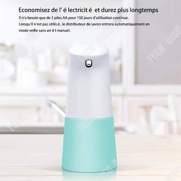 TD® 250 ml automaattinen vaahtosaviodispenser, infrapuna-anturi ilman kosketusta kylpyhuoneisiin, hotelleihin, ravintoloihin