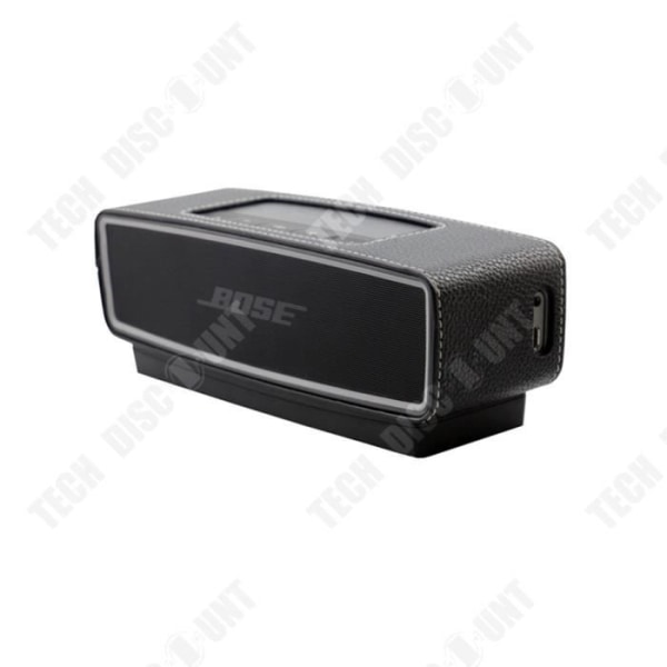 TD®-fodral Skyddande PU-hölje för högtalare BOSE-högtalare/ Mini-2 Bluetooth-högtalare Svart