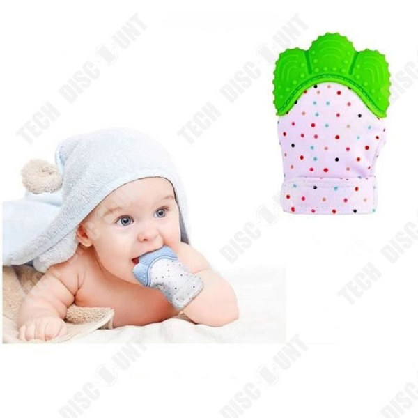 TD® Silikone Handsker Anti-spisning Håndfist Håndmassage Handsker Grøn Strikket Mesh