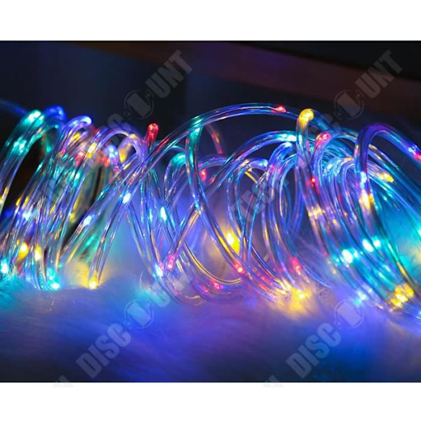 TD® 2*10M 100LED USB Led String Lights Vattentät sovrumsdekoration Utomhus String Lights (Flerfärgad)