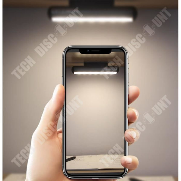 TD® fjärrkontroll LED-vägglampa, inomhus, vardagsrum, sovrumsbelysning, dimbar sladdlös uppladdningsbar LED-bordslampa
