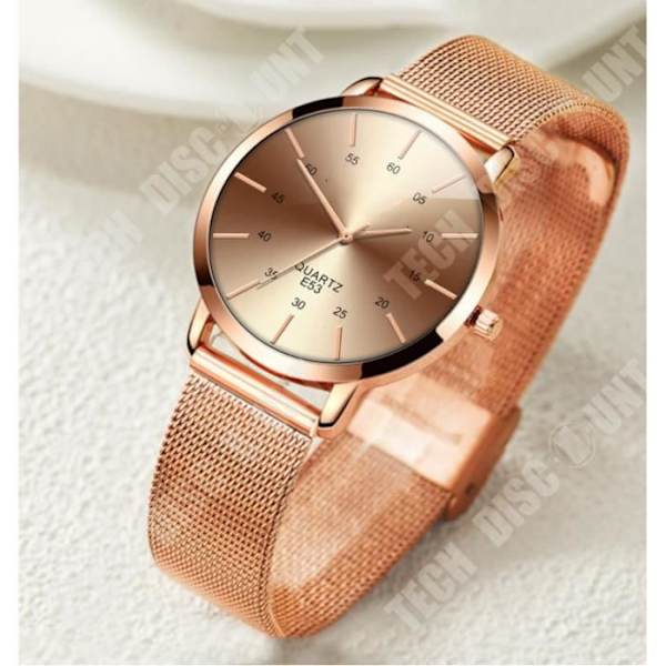 TD® Personlighet, Mode och Fritid Quartz Armbandsur Casual och Business Series Mesh Bälte Watch Herrgåvor