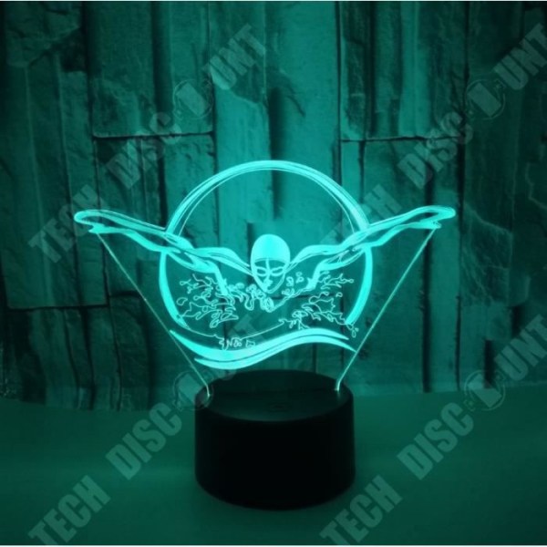 TD® Simning 3D Night Light