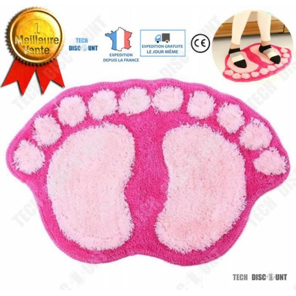 TD® anti-halk badmatta baby badkar dusch barn absorberande rosa tjej ultra badrum sovrum vardagsrum tjocka fötter pojke