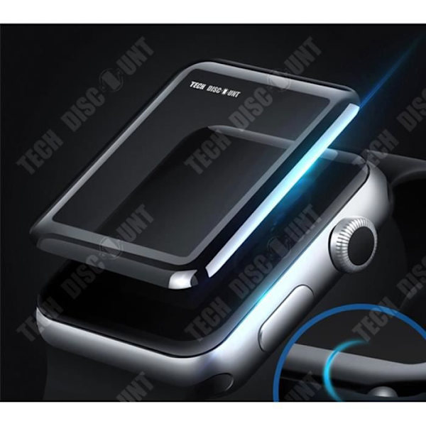Kosteuslöysä TD® kellotarrat sopii iWatch 3:lle 3D-kaarevilla reunoilla Murtumaton reuna