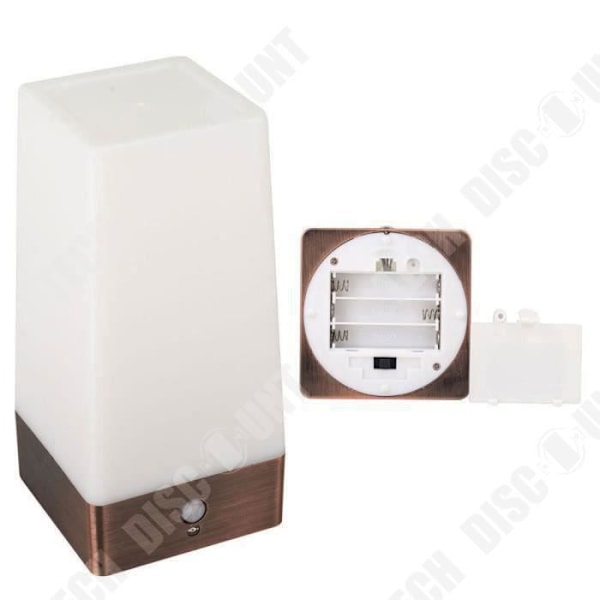 TD® Lampe Bordlampe LED Trådløs PIR Sensor bevægelsessensor Lampe Korridor Bord LED Natlamper