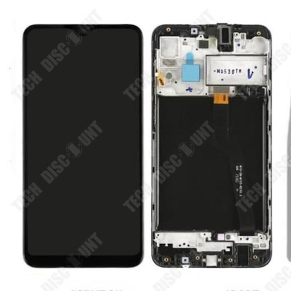 LCD-skärm - Teknikrabatt - Samsung Galaxy A10 2019 A105 - Svart - Verktygskit ingår