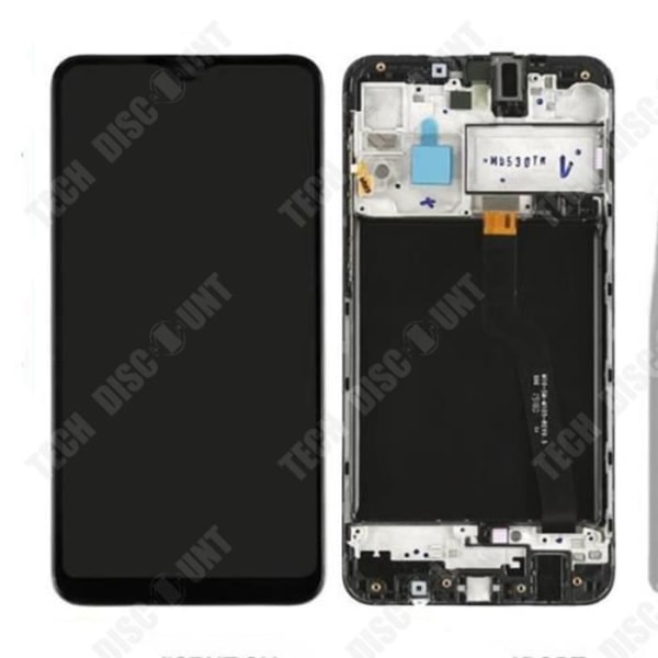 TD®-skärm Samsung Galaxy a10 2019 a105 komplett med verktygssats - svart ersättningsreparation snabb och enkel gör-det-själv-installation